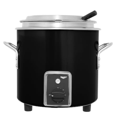 Vollrath Co Vollrath Retro Stock Pot Kettle Rethermalizer, 7 Quart, Black Black Finish 7217760